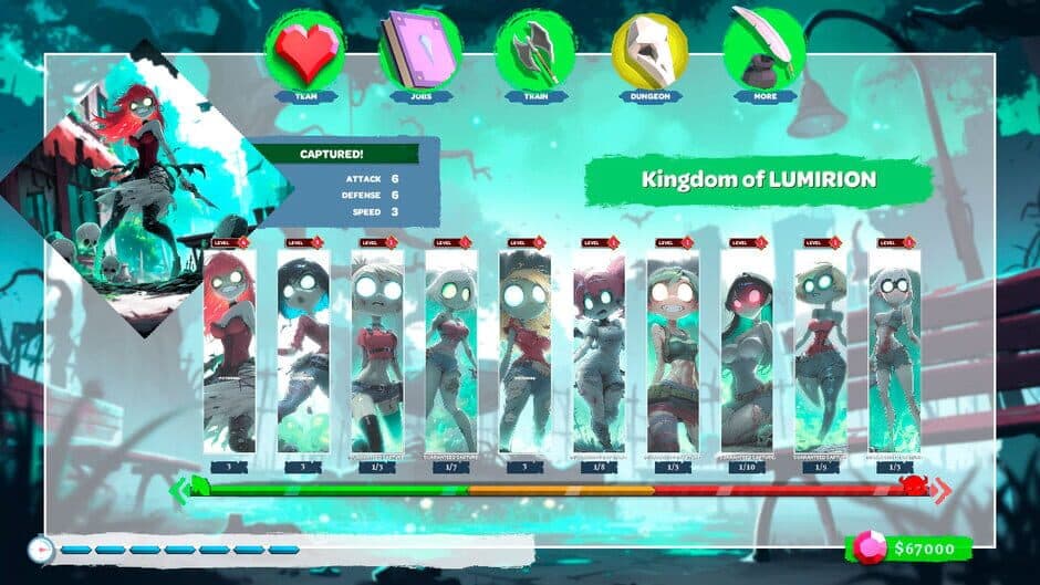 Zombie Hearts: Turn the Undead into Anime Girls screenshot 4