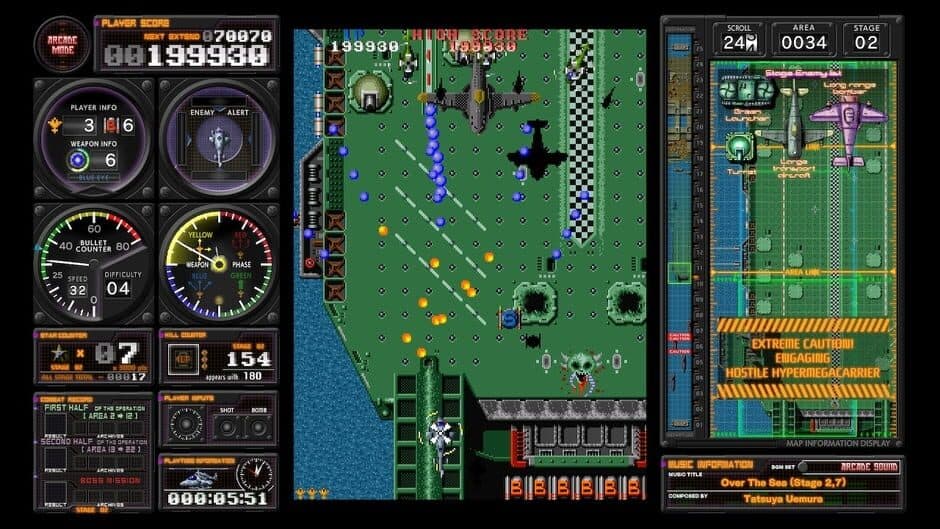 Kyukyoku TigerHeli: Toaplan Arcade Garage screenshot 3