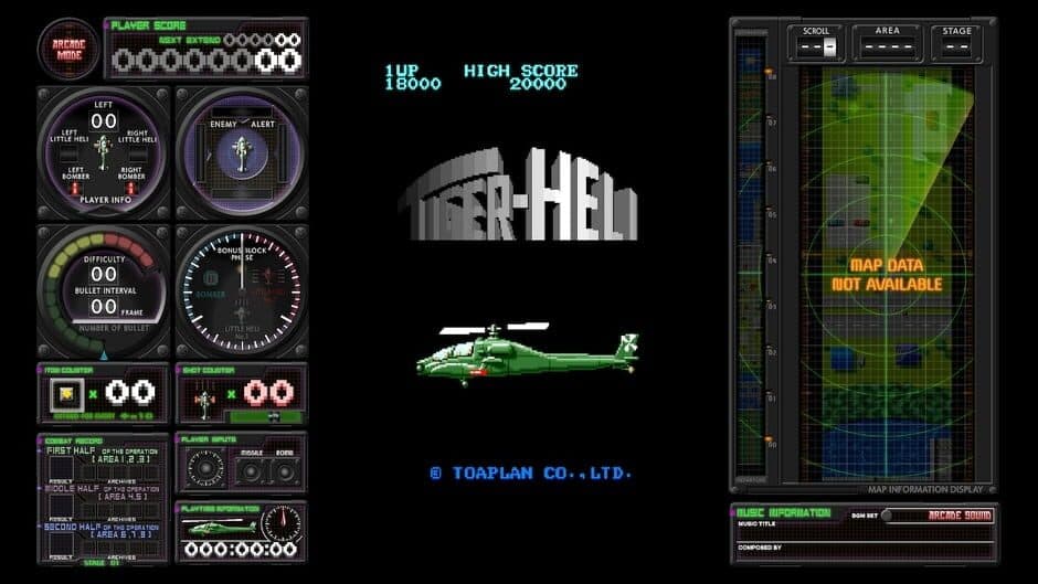 Kyukyoku TigerHeli: Toaplan Arcade Garage screenshot 4