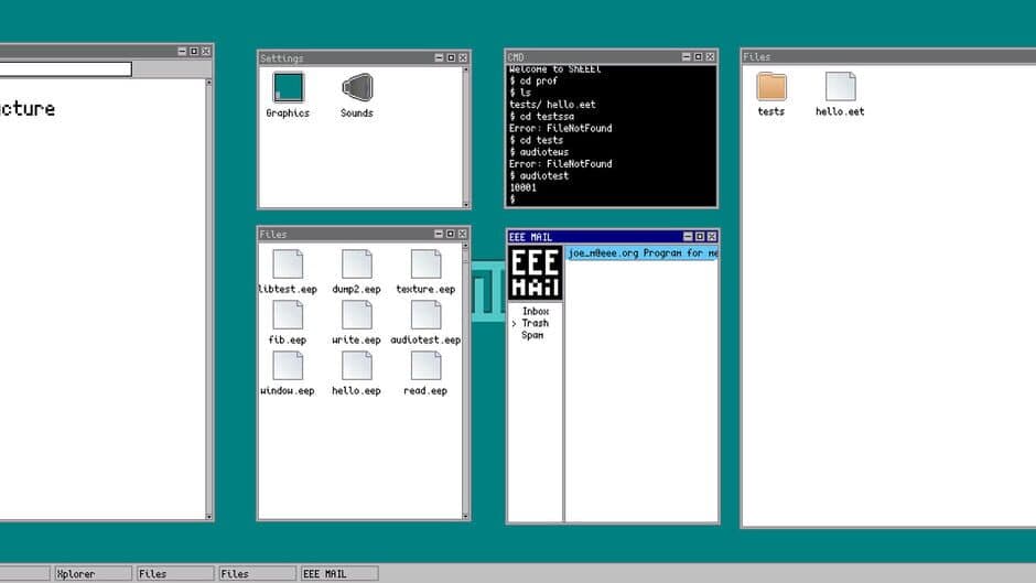 SandEEE screenshot 1
