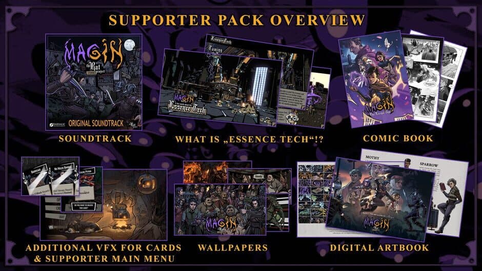 Magin: The Rat Project Stories - Supporter Pack screenshot 1