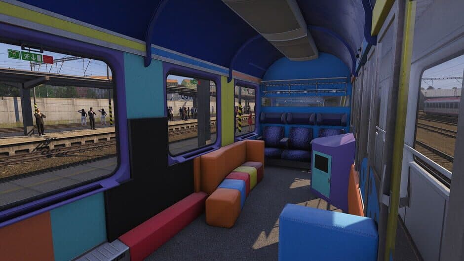Trainz Plus DLC: OBB Eurofima Second Class Pack screenshot 4