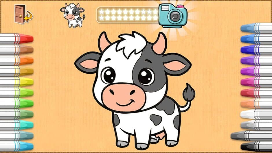 Crayon Farm Animals screenshot 1