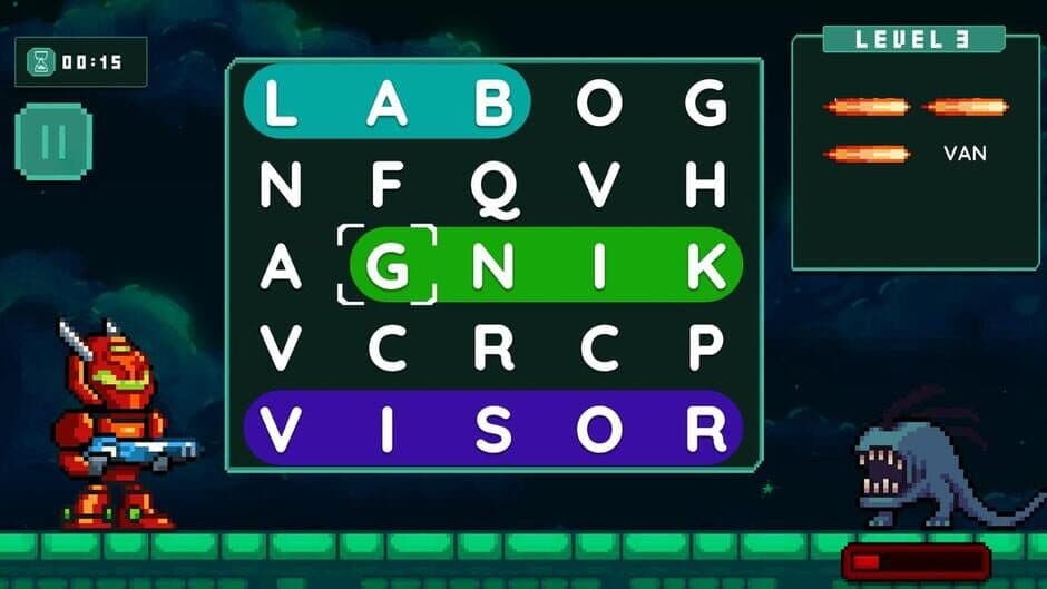 Word Quest: Cyberpunk screenshot 3