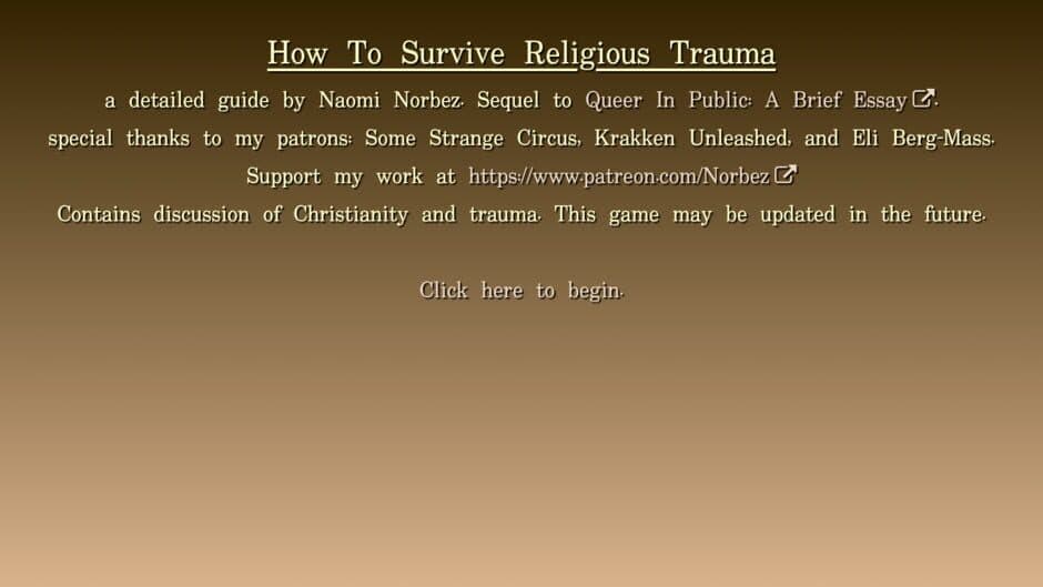 How to Survive Religious Trauma screenshot 1