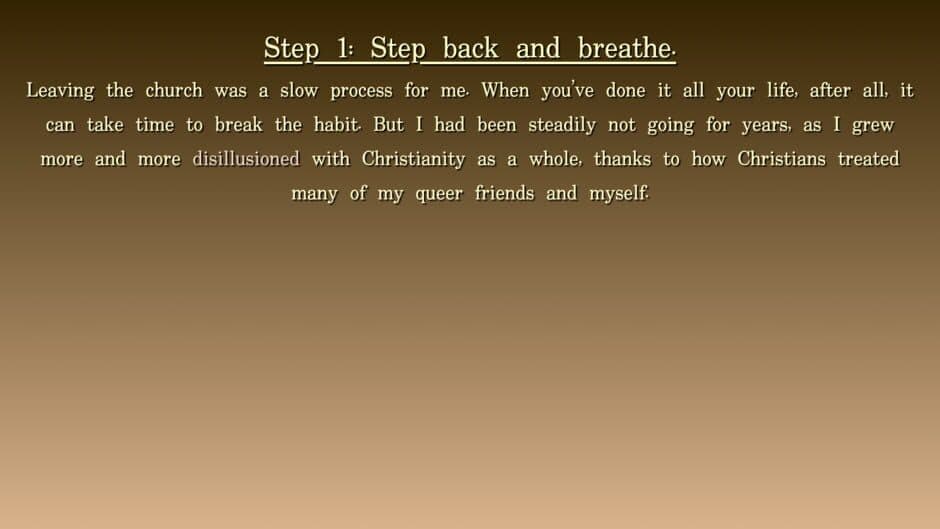 How to Survive Religious Trauma screenshot 2