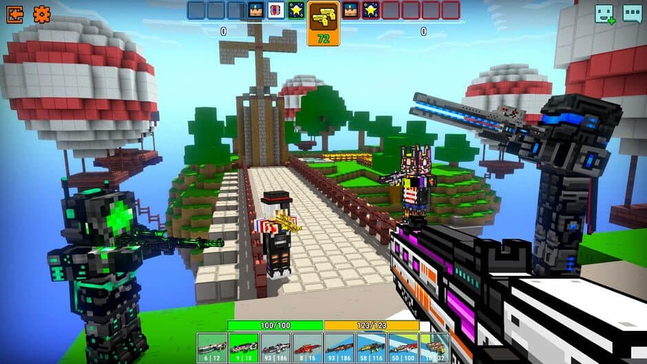Cops N Robbers: Pixel Craft Gun screenshot 1