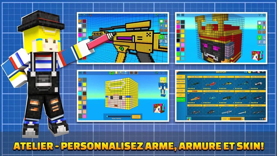 Cops N Robbers: Pixel Craft Gun screenshot 3