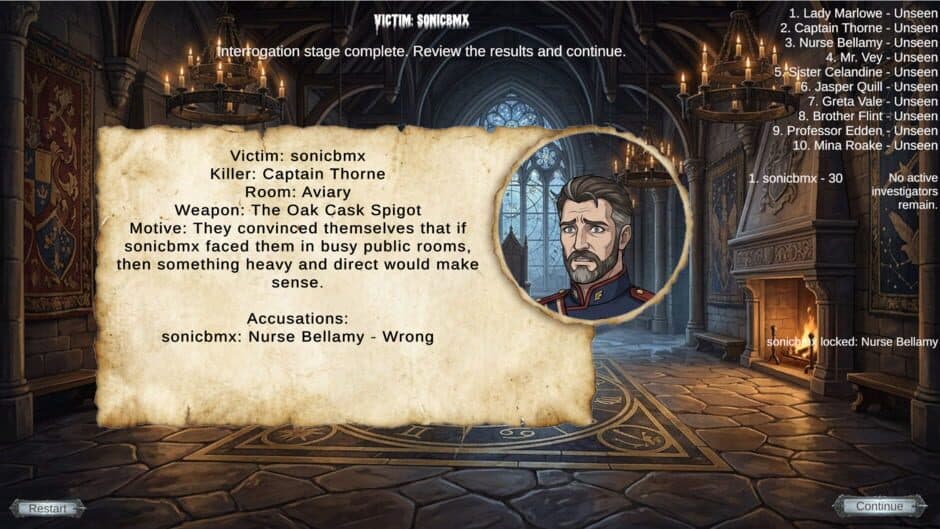Murder Mystery Castle screenshot 2