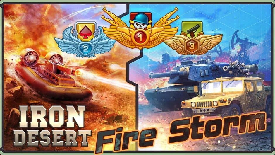 Iron Desert: Fire Storm screenshot 1
