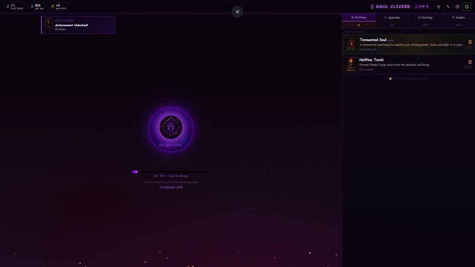 Soul Clicker screenshot 1