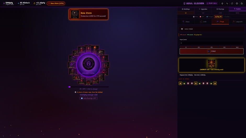 Soul Clicker screenshot 3