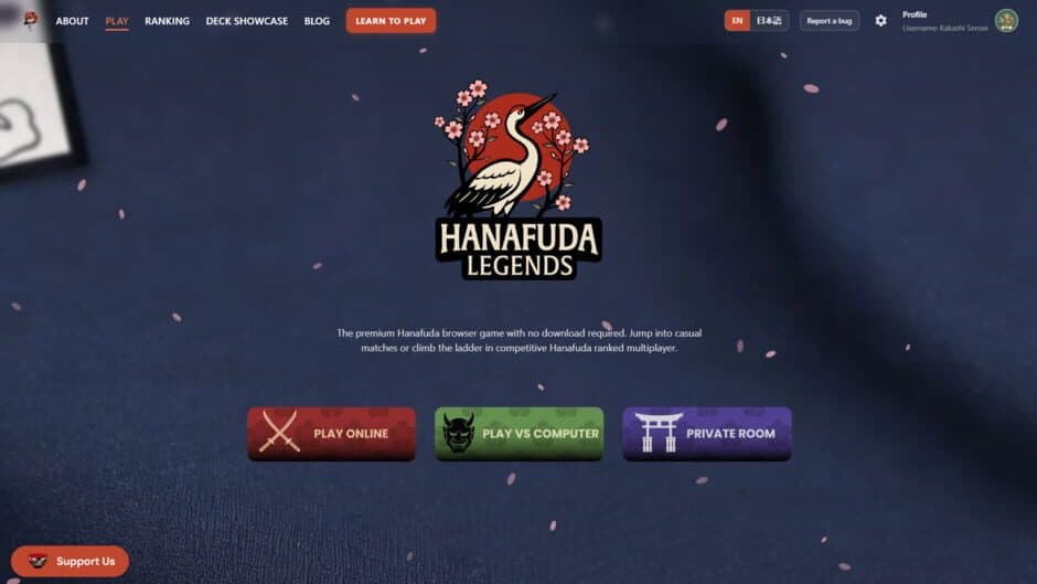 Hanafuda Legends screenshot 1