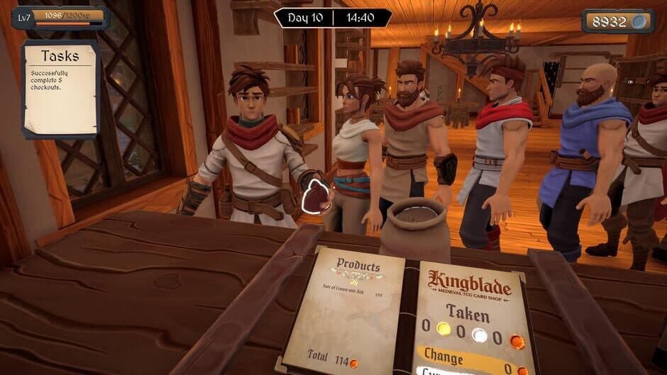 Kingblade: Medieval TCG Card Shop screenshot 1