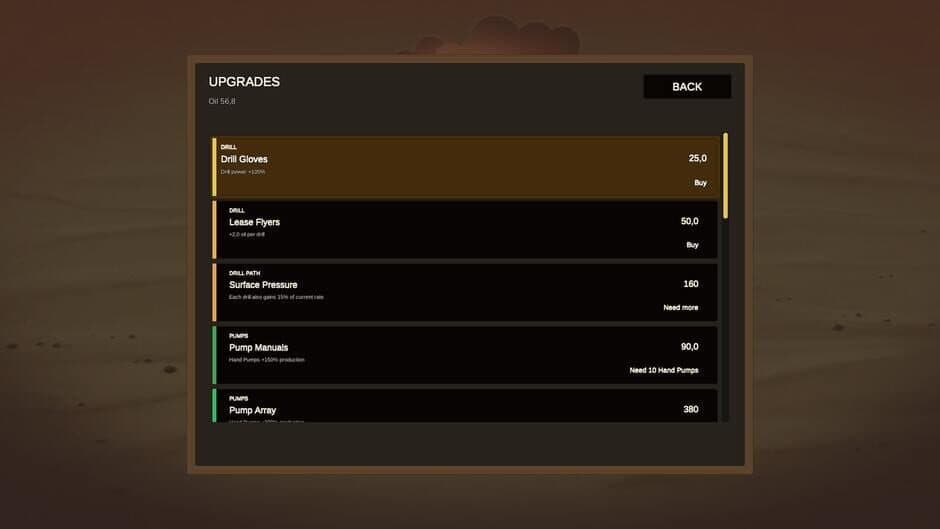 OilClicker screenshot 2