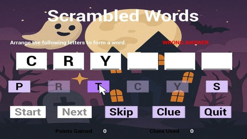 Scramble Mania screenshot 1