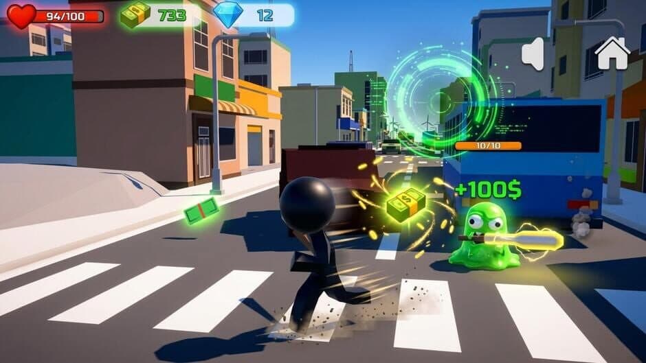 Stickman Monster Battle 3D screenshot 1