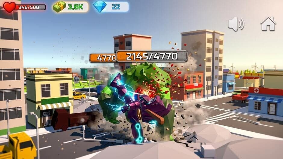 Stickman Monster Battle 3D screenshot 3