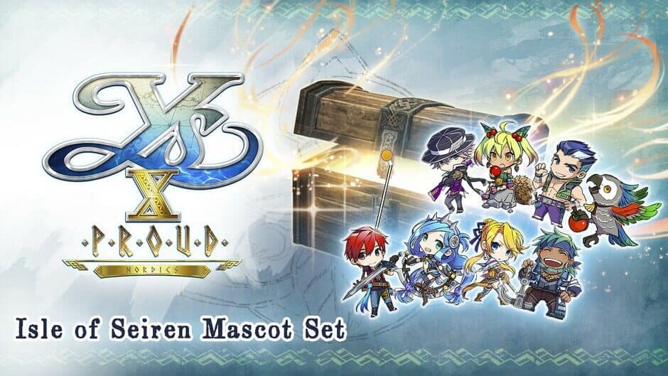 Ys X: Proud Nordics - Isle of Seiren Mascot Set screenshot 1