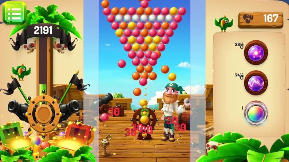 Bubble Shooter Piratey screenshot 2