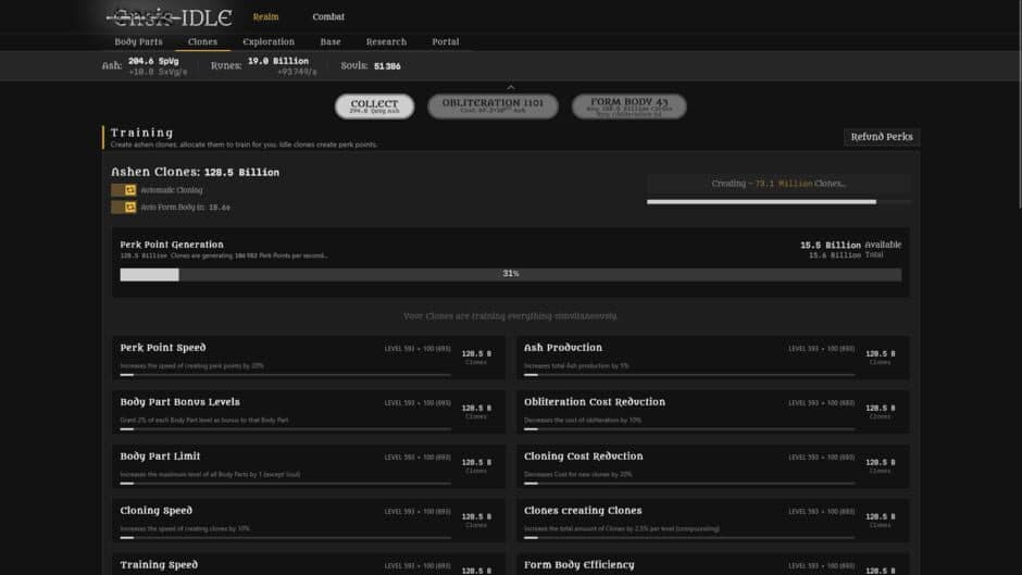 Ensis Idle screenshot 2