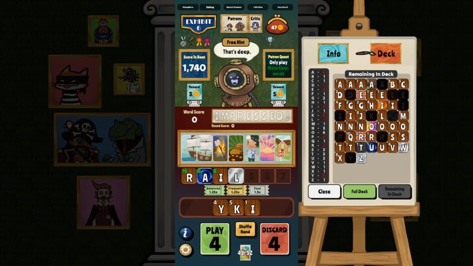 Scriver: A Word Game screenshot 1