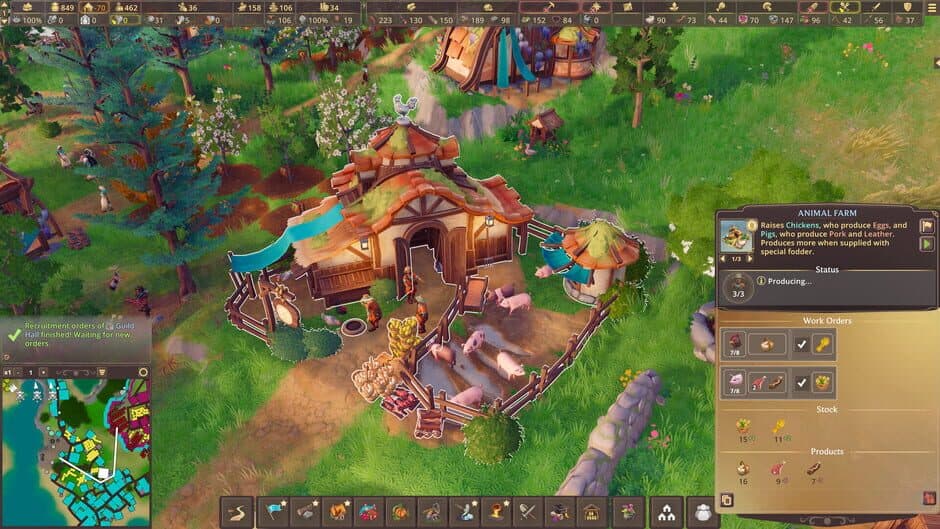 Pioneers of Pagonia: Meadowsong screenshot 1