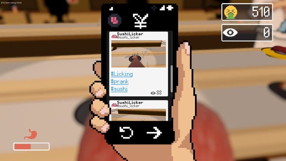 Sushi Lick screenshot 2