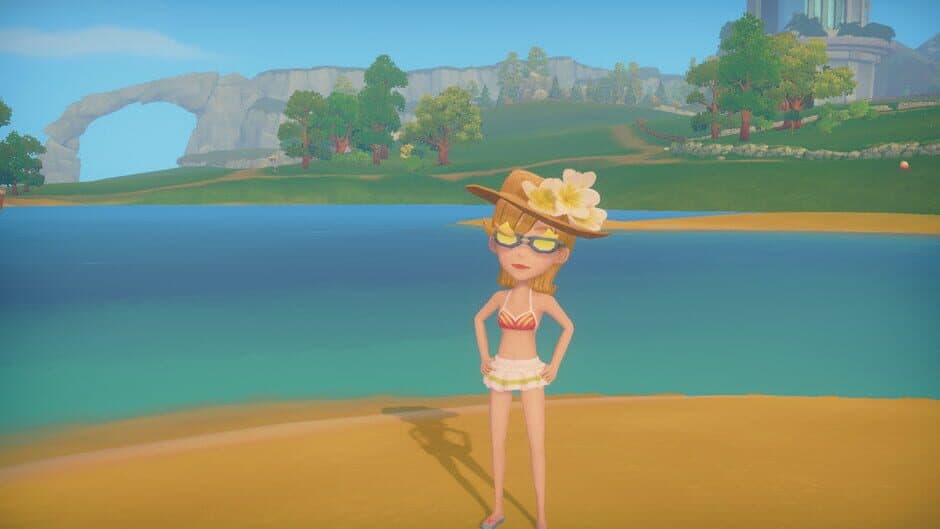 My Time At Portia: Swimwear screenshot 1