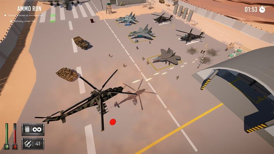 Helicopter Shooter: Hot Ace Heli War Borne screenshot 2