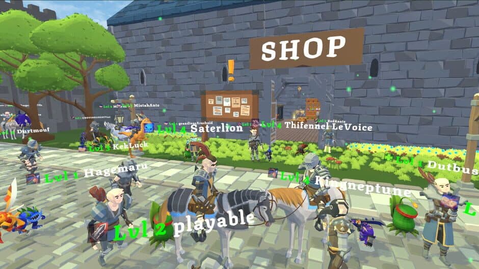 MMORPG NPC Simulator screenshot 1