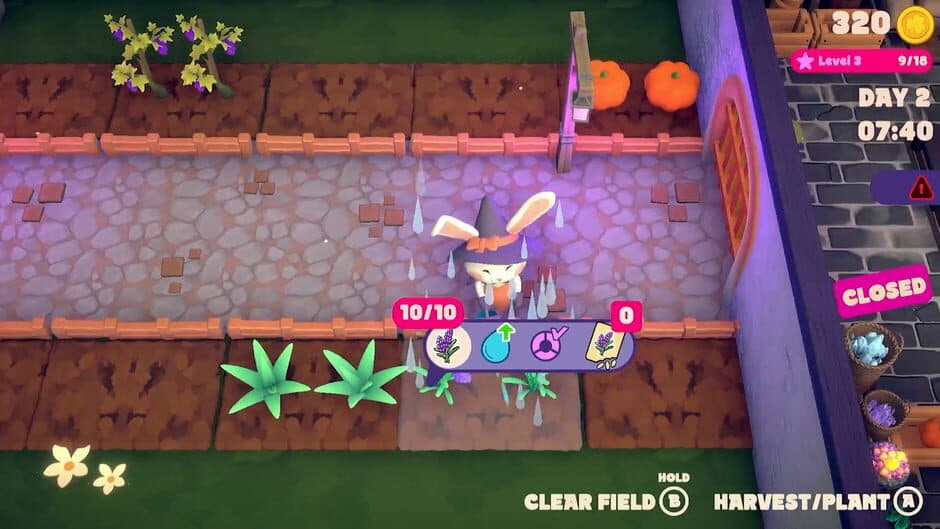 Cat & Rabbit Magic Farming screenshot 1