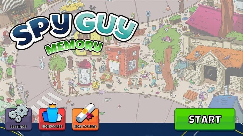 Spy Guy Memory: Vacation Edition screenshot 1