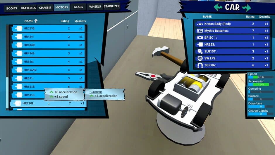 Pocket Racer Shop Sim screenshot 2