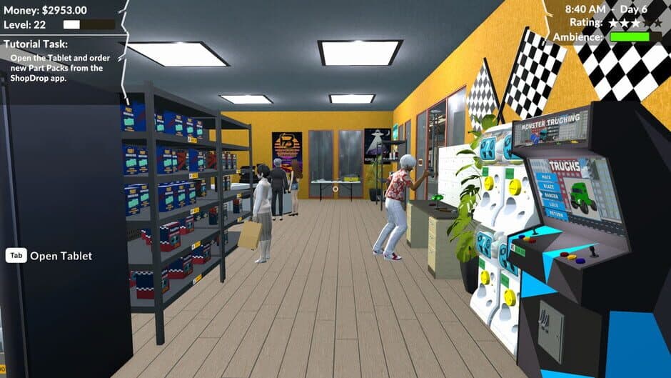 Pocket Racer Shop Sim screenshot 3