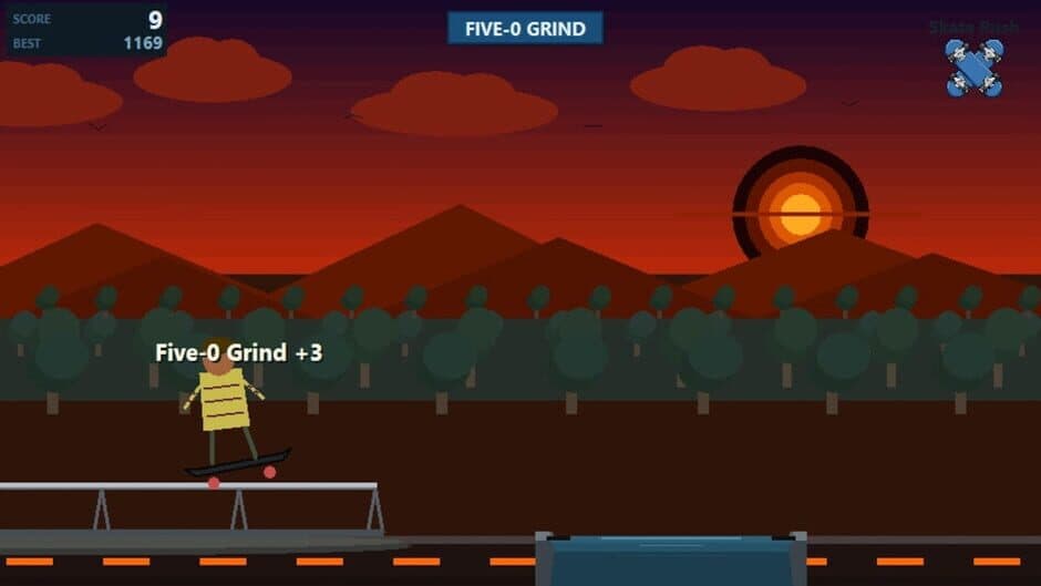 Skate Rush: 90s Retro Arcade screenshot 2