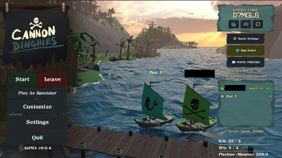 Cannon Dinghies screenshot 2