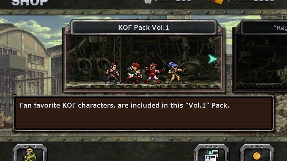 Metal Slug Defense: "KOF Pack" Vol.1 screenshot 1