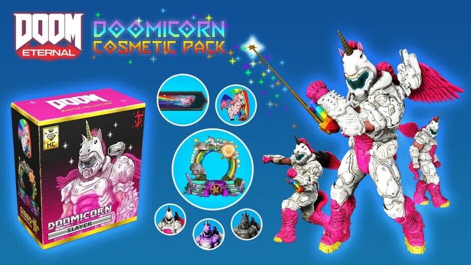 Doom Eternal: Doomicorn Master Collection Cosmetic Pack screenshot 1
