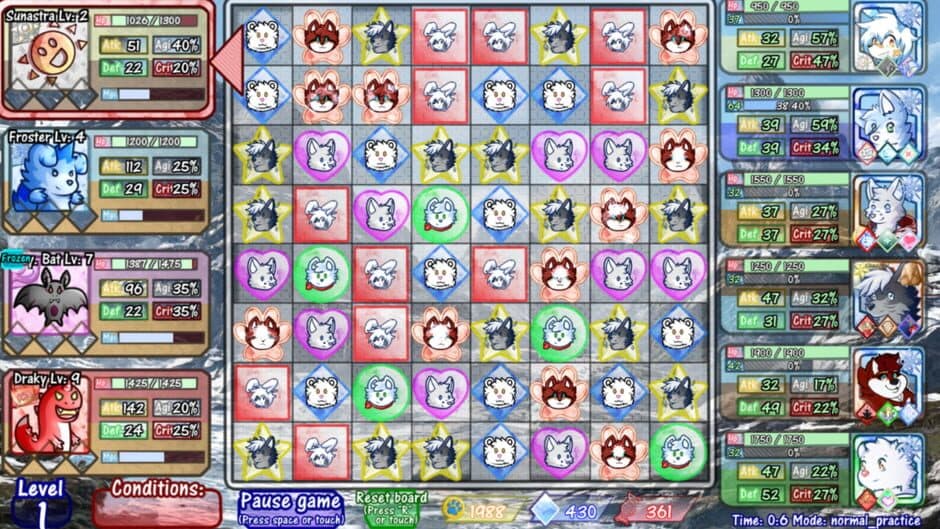 Match'fur Battle screenshot 1