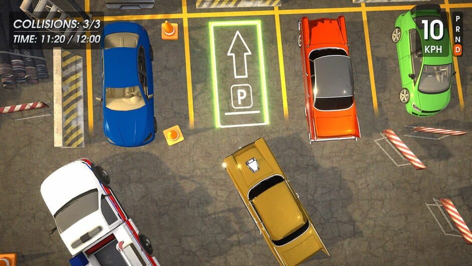 Parking Simulator: Retro Car Driving screenshot 2