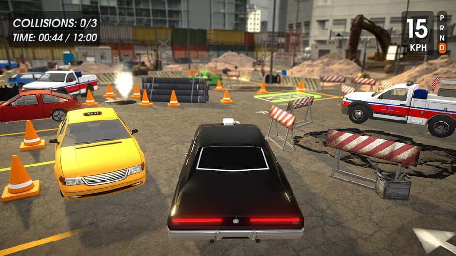Parking Simulator: Retro Car Driving screenshot 3