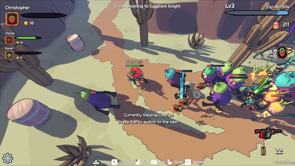 Crazy Fruit Shooter screenshot 1
