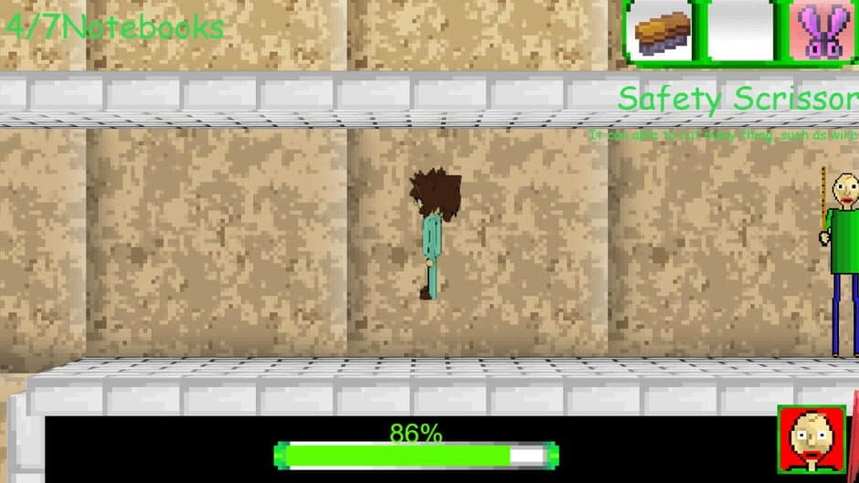 Baldi's Basics in 2D screenshot 2