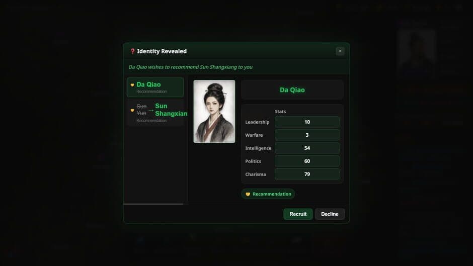 Three Kingdoms: Alias screenshot 2