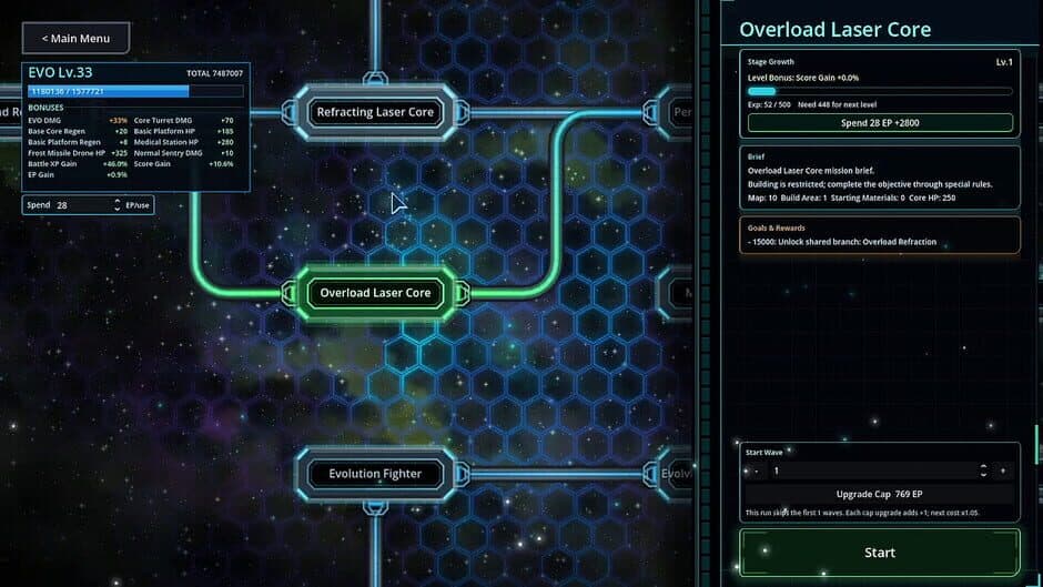 Infinite Evo TD screenshot 3