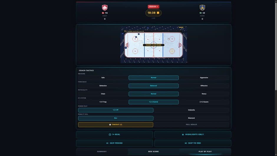 OvertimeGM: Hockey Manager screenshot 2
