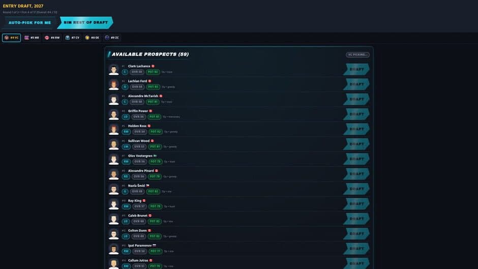OvertimeGM: Hockey Manager screenshot 4