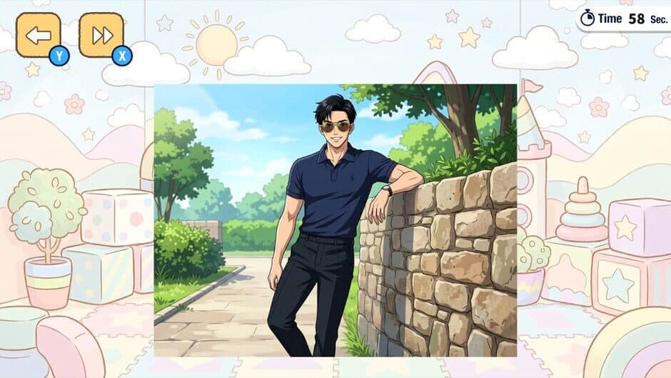 Handsome Watching Face Memory Challenge screenshot 3