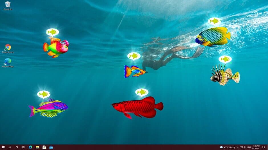 Virtual Aquarium screenshot 2
